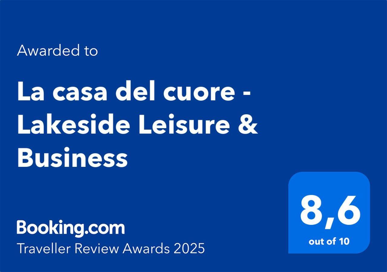 La Casa Del Cuore - Lakeside Leisure & Business بافينو المظهر الخارجي الصورة